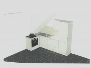 WE 03_DG links - Einbauküche - Schematische Darstellung