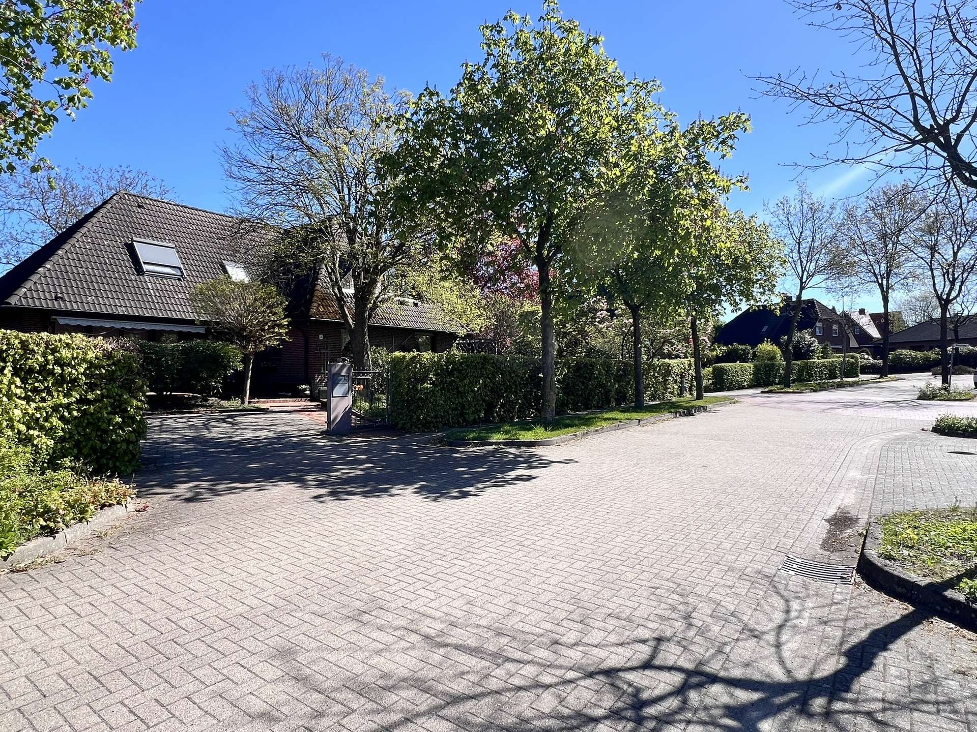 Zuwegung zum Haus