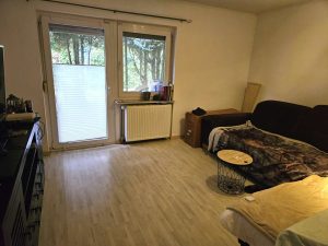 Blick ins Wohnzimmer