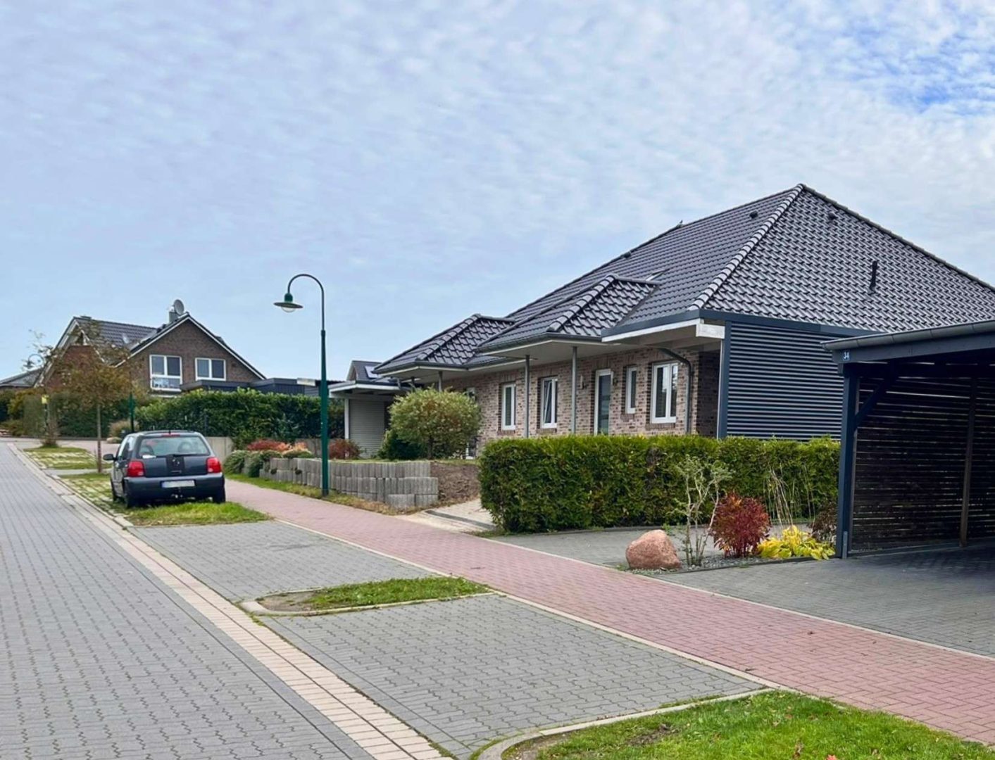 Blick auf´s Haus